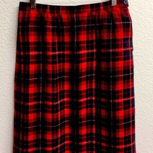 Pendleton Wool Skirt